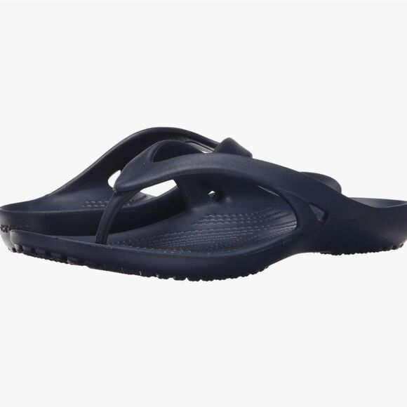 Crocs Kadee 2 Flip-Flop Sandal- Navy - Picture 1 of 9